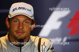 13.09.2009 Monza, Italy,  Jenson Button (GBR), BrawnGP - Formula 1 World Championship, Rd 13, Italian Grand Prix, Sunday Press Conference