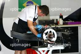 10.09.2009 Monza, Italy,  Brawn GP Gearbox - Formula 1 World Championship, Rd 13, Italian Grand Prix, Thursday