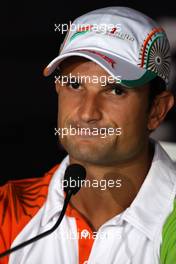 10.09.2009 Monza, Italy,  Vitantonio Liuzzi (ITA), Force India F1 Team - Formula 1 World Championship, Rd 13, Italian Grand Prix, Thursday Press Conference