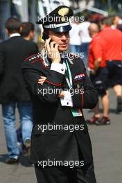 10.09.2009 Monza, Italy,  Carabinieri Police in the paddock - Formula 1 World Championship, Rd 13, Italian Grand Prix, Thursday