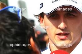 10.09.2009 Monza, Italy,  Robert Kubica (POL),  BMW Sauber F1 Team - Formula 1 World Championship, Rd 13, Italian Grand Prix, Thursday