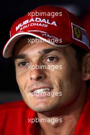 10.09.2009 Monza, Italy,  Giancarlo Fisichella (ITA), Scuderia Ferrari - Formula 1 World Championship, Rd 13, Italian Grand Prix, Thursday Press Conference
