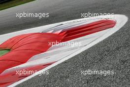 10.09.2009 Monza, Italy,  New kerbs at the first and second chicane - Formula 1 World Championship, Rd 13, Italian Grand Prix, Thursday