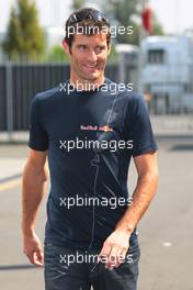 10.09.2009 Monza, Italy,  Mark Webber (AUS), Red Bull Racing  - Formula 1 World Championship, Rd 13, Italian Grand Prix, Thursday