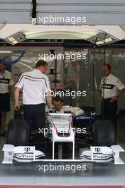 10.09.2009 Monza, Italy,  Robert Kubica (POL), BMW Sauber F1 Team  - Formula 1 World Championship, Rd 13, Italian Grand Prix, Thursday