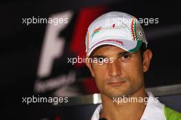 10.09.2009 Monza, Italy,  Vitantonio Liuzzi (ITA), Force India F1 Team - Formula 1 World Championship, Rd 13, Italian Grand Prix, Thursday Press Conference