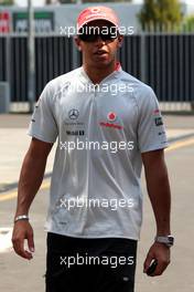 10.09.2009 Monza, Italy,  Lewis Hamilton (GBR), McLaren Mercedes  - Formula 1 World Championship, Rd 13, Italian Grand Prix, Thursday