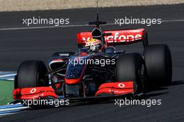 13.02.2009 Jerez, Spain,  Lewis Hamilton (GBR), McLaren Mercedes, MP4-24- Formula 1 Testing, Jerez