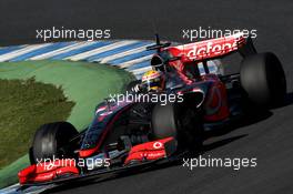 13.02.2009 Jerez, Spain,  Lewis Hamilton (GBR), McLaren Mercedes, MP4-24 - Formula 1 Testing, Jerez