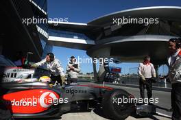 13.02.2009 Jerez, Spain,  Lewis Hamilton (GBR), McLaren Mercedes - Formula 1 Testing, Jerez