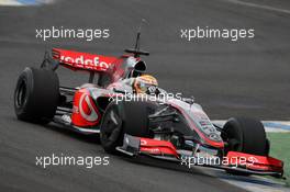 05.03.2009 Jerez, Spain,  Lewis Hamilton (GBR), McLaren Mercedes, MP4-24 - Formula 1 Testing, Jerez