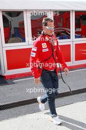 03.03.2009 Jerez, Spain,  Michael Schumacher (GER), Scuderia Ferrari, attends testing - Formula 1 Testing, Jerez