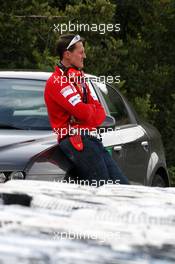 03.03.2009 Jerez, Spain,  Michael Schumacher (GER), Scuderia Ferrari, watches testing - Formula 1 Testing, Jerez