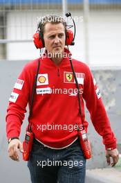 03.03.2009 Jerez, Spain,  Michael Schumacher (GER), Scuderia Ferrari, attend testing - Formula 1 Testing, Jerez