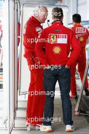 03.03.2009 Jerez, Spain,  Michael Schumacher (GER), Scuderia Ferrari, attends testing - Formula 1 Testing, Jerez