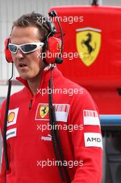 03.03.2009 Jerez, Spain,  Michael Schumacher (GER), Scuderia Ferrari, attends testing - Formula 1 Testing, Jerez