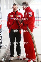 03.03.2009 Jerez, Spain,  Michael Schumacher (GER), Scuderia Ferrari, attends testing - Formula 1 Testing, Jerez