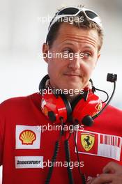 03.03.2009 Jerez, Spain,  Michael Schumacher (GER), Scuderia Ferrari, attends testing - Formula 1 Testing, Jerez