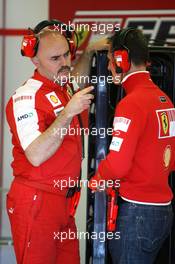 03.03.2009 Jerez, Spain,  Michael Schumacher (GER), Scuderia Ferrari, attends testing - Formula 1 Testing, Jerez