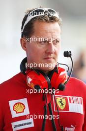 03.03.2009 Jerez, Spain,  Michael Schumacher (GER), Scuderia Ferrari, attends testing - Formula 1 Testing, Jerez