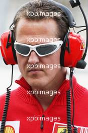 03.03.2009 Jerez, Spain,  Michael Schumacher (GER), Scuderia Ferrari, attends testing - Formula 1 Testing, Jerez