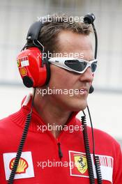 03.03.2009 Jerez, Spain,  Michael Schumacher (GER), Scuderia Ferrari, attends testing - Formula 1 Testing, Jerez