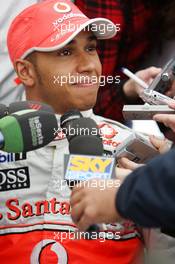 04.03.2009 Jerez, Spain,  Lewis Hamilton (GBR), McLaren Mercedes - Formula 1 Testing, Jerez