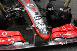 04.03.2009 Jerez, Spain,  Lewis Hamilton (GBR), McLaren Mercedes, MP4-24, detail - Formula 1 Testing, Jerez