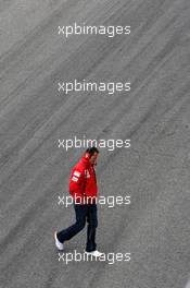 04.03.2009 Jerez, Spain,  Michael Schumacher (GER), Scuderia Ferrari, attends testing - Formula 1 Testing, Jerez