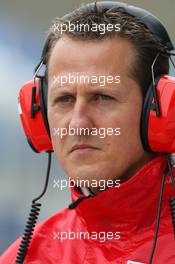 04.03.2009 Jerez, Spain,  Michael Schumacher (GER), Scuderia Ferrari, attends testing - Formula 1 Testing, Jerez