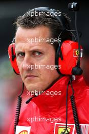 04.03.2009 Jerez, Spain,  Michael Schumacher (GER), Scuderia Ferrari, attends testing - Formula 1 Testing, Jerez