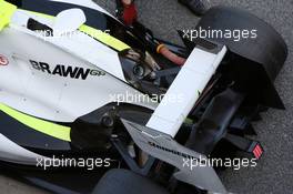 16.03.2009 Jerez, Spain,  Jenson Button (GBR), BrawnGP, Brawn GP, BGP001, BGP 001, detail - Formula 1 Testing, Jerez