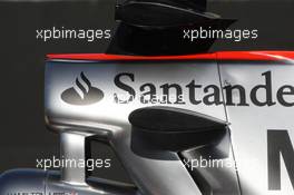16.03.2009 Jerez, Spain,  McLaren Mercedes, MP4-24, detail - Formula 1 Testing, Jerez