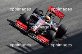 16.03.2009 Jerez, Spain,  Lewis Hamilton (GBR), McLaren Mercedes, MP4-24 - Formula 1 Testing, Jerez