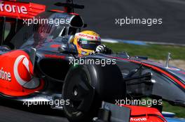 16.03.2009 Jerez, Spain,  Lewis Hamilton (GBR), McLaren Mercedes, MP4-24 - Formula 1 Testing, Jerez