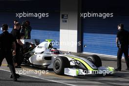 16.03.2009 Jerez, Spain,  Rubens Barrichello (BRA),  BrawnGP, Brawn GP, BGP001, BGP 001 - Formula 1 Testing, Jerez