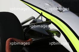 16.03.2009 Jerez, Spain,  Rubens Barrichello (BRA), BrawnGP, Brawn GP, BGP001, BGP 001, detail - Formula 1 Testing, Jerez