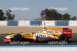 17.03.2009 Jerez, Spain,  Nelson Piquet Jr (BRA), Renault F1 Team, R29 - Formula 1 Testing, Jerez