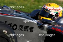 17.03.2009 Jerez, Spain,  Lewis Hamilton (GBR), McLaren Mercedes - Formula 1 Testing, Jerez