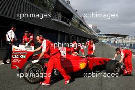 03.12.2009 Jerez, Spain,  Daniel Zampieri (ITA), Tests for Scuderia Ferrari - Formula 1 Testing, Jerez