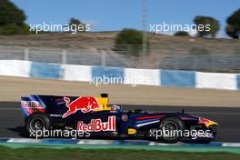 03.12.2009 Jerez, Spain,  Daniel Ricciardo (AUS), Tests for Red Bull Racing - Formula 1 Testing, Jerez