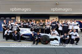 03.12.2009 Jerez, Spain,  BMW Sauber team wave good bye - Formula 1 Testing, Jerez