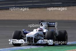 03.12.2009 Jerez, Spain,  Bertrand Baguette (BEL) Tests for the BMW Sauber F1 Team - Formula 1 Testing, Jerez