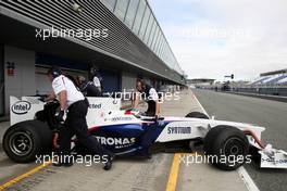 03.12.2009 Jerez, Spain,  Bertrand Baguette (BEL) Tests for the BMW Sauber F1 Team - Formula 1 Testing, Jerez