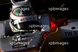 03.12.2009 Jerez, Spain,  Lucas di Grassi (BRA) Tests for  the Renault F1 Team - Formula 1 Testing, Jerez