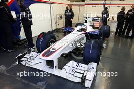 03.12.2009 Jerez, Spain,  Bertrand Baguette (BEL) Tests for the BMW Sauber F1 Team - Formula 1 Testing, Jerez