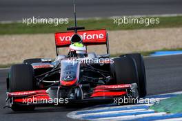 03.12.2009 Jerez, Spain,  Oliver Turvey (GBR), Tests for Mclaren Mercedes - Formula 1 Testing, Jerez