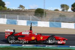 03.12.2009 Jerez, Spain,  Pablo Sanchez Lopez (MEX), Tests for Scuderia Ferrari - Formula 1 Testing, Jerez