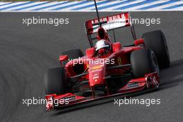 03.12.2009 Jerez, Spain,  Daniel Zampieri (ITA), Tests for Scuderia Ferrari - Formula 1 Testing, Jerez