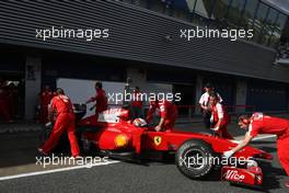 03.12.2009 Jerez, Spain,  Daniel Zampieri (ITA), Tests for Scuderia Ferrari - Formula 1 Testing, Jerez